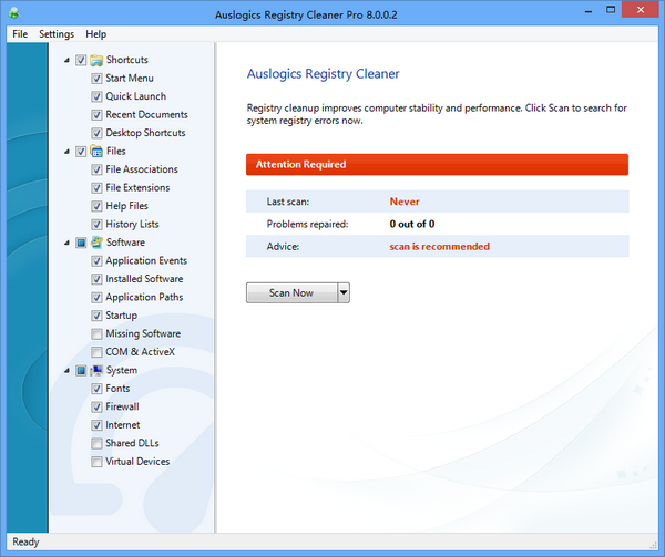 Auslogics Registry Cleaner Pro(ϵͳע)