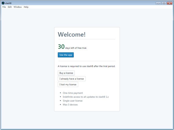 slashB(web)