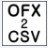 OFX2CSV(QFXתCSV)