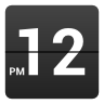 Retro Clock Widget