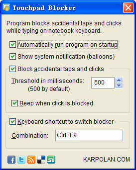 (Touchpad Blocker)