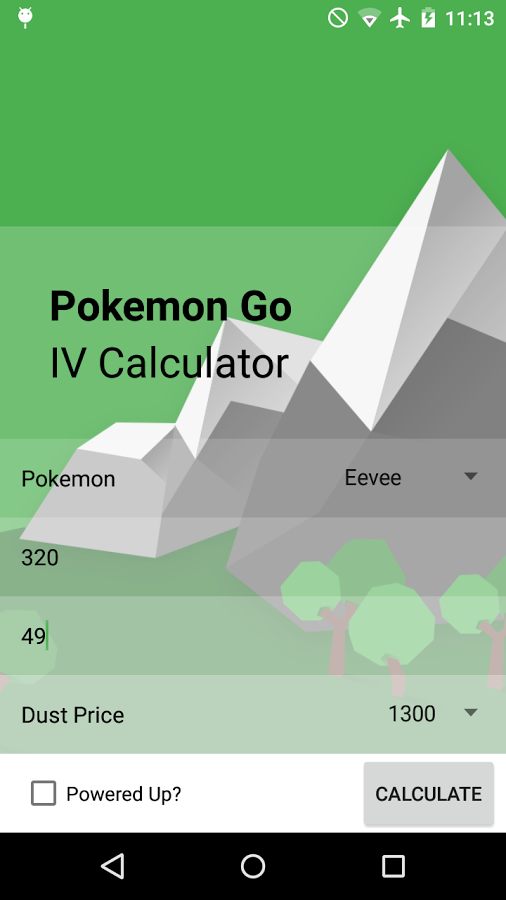 pokemon go ֵ(IV Calculator for Pokemon Go)ͼ0