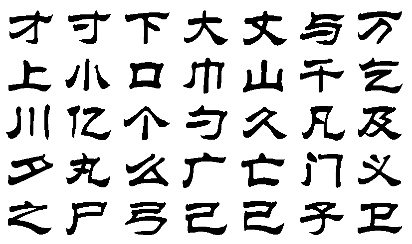 隸書字帖3500常用字