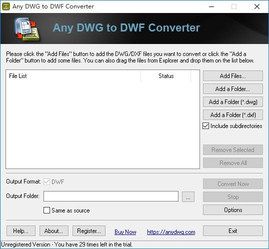 Any DWG to DWF Converter(DWGתDWFת)