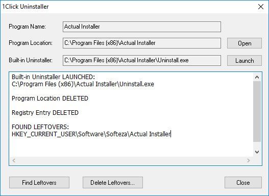 1Click Uninstaller(жع)