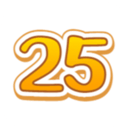 25