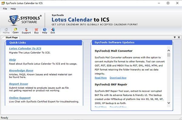 SysTools Lotus Calendar To ICS(邮件日历处理软件)