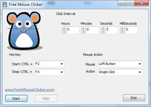 FreeMouseClicker()