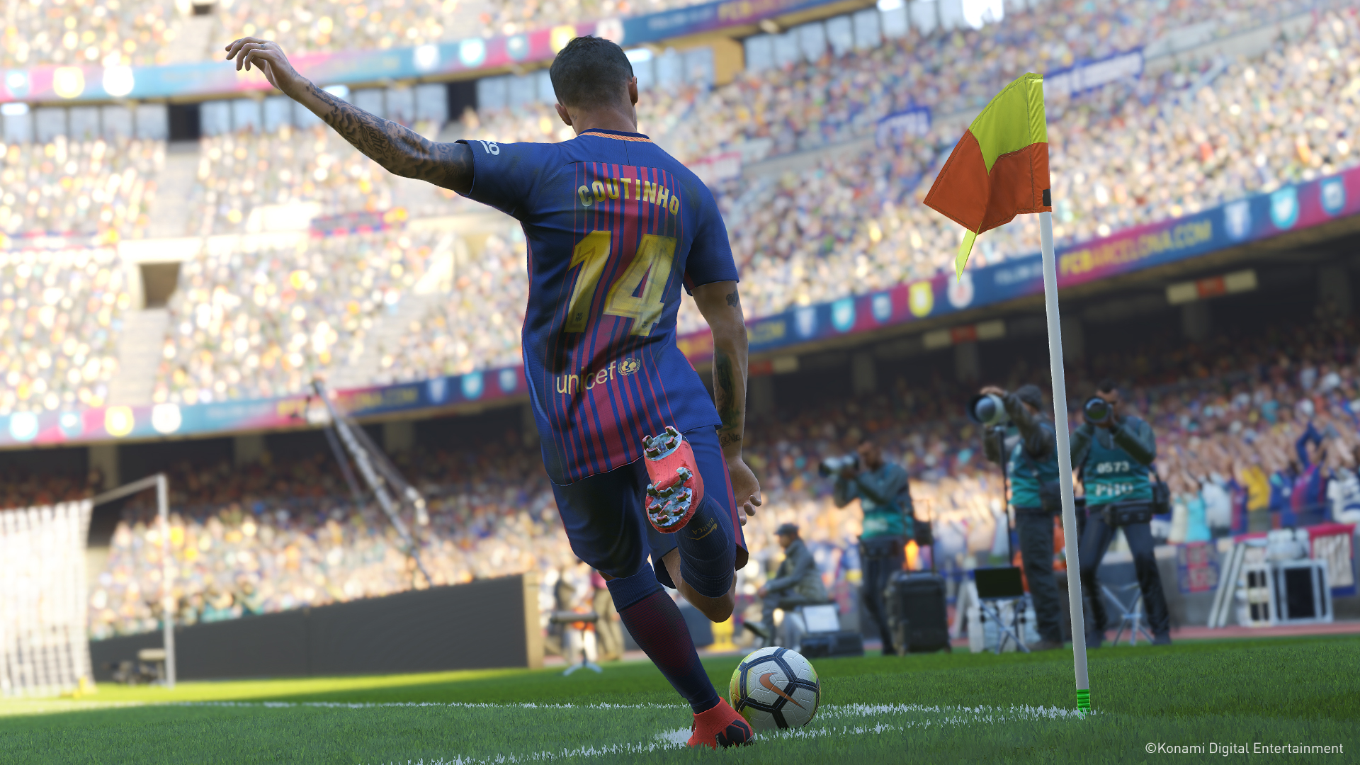 ʵ2019Pro Evolution Soccer 2018·Ӻֶ沿