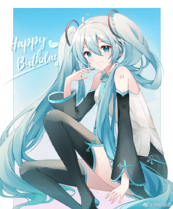 初音未来14周年贺图初音未来14周年是什么时候初音未来十四周年