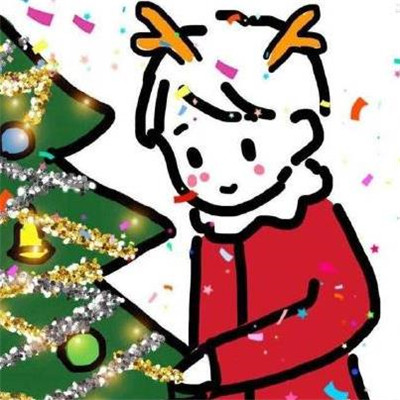 微信19年圣诞节情侣头像分享