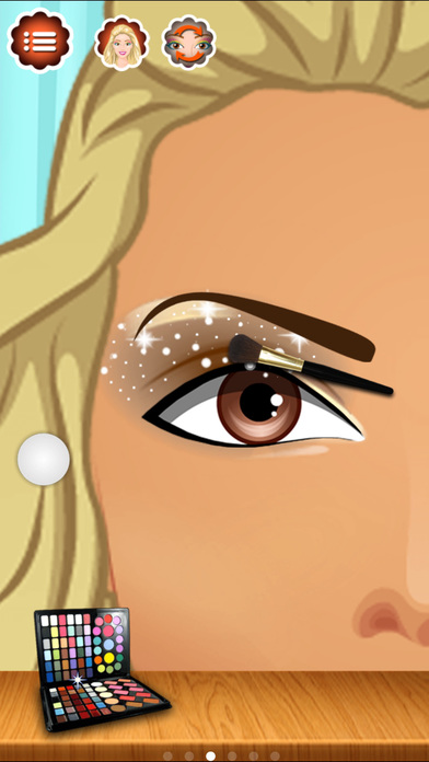 Prom Night Eye Makeover for girls free games