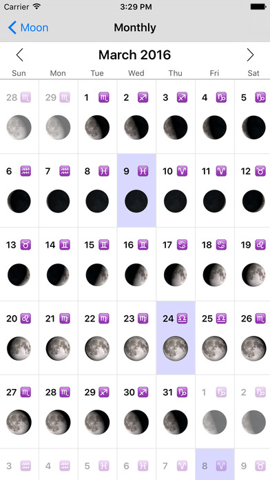 Phases of the Moon