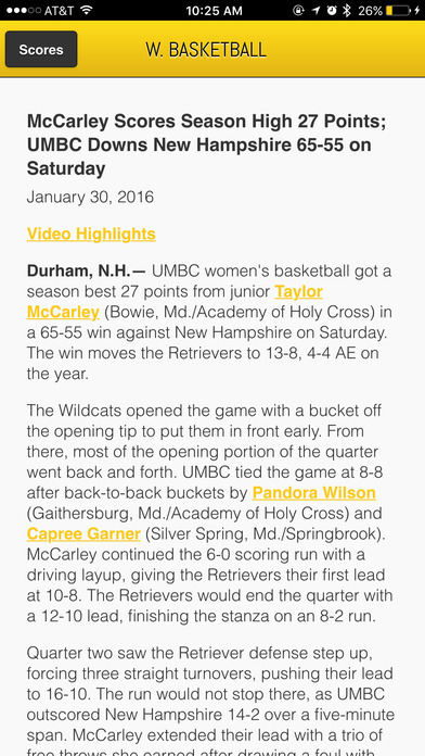 UMBC Front Row