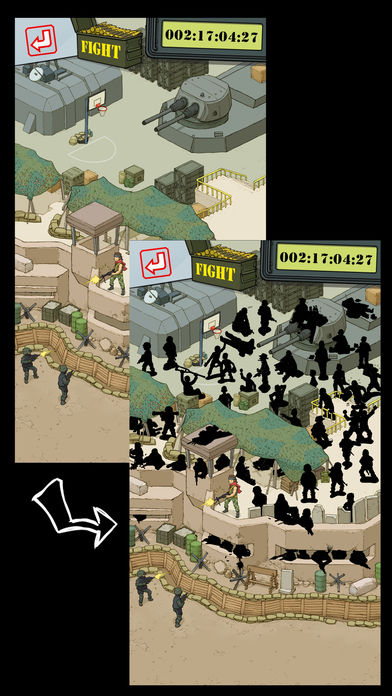 纸牌上的战斗