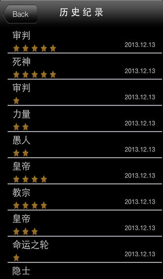 神魔之塔罗牌