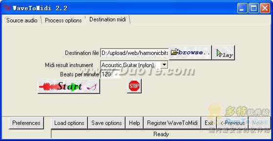 WaveToMidi(MIDI)