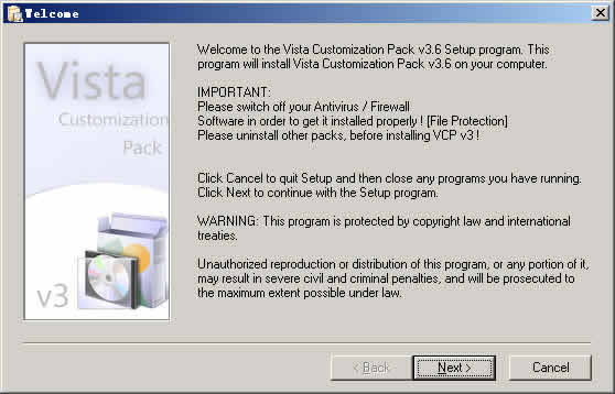 Vista Customization Pack() V3.6