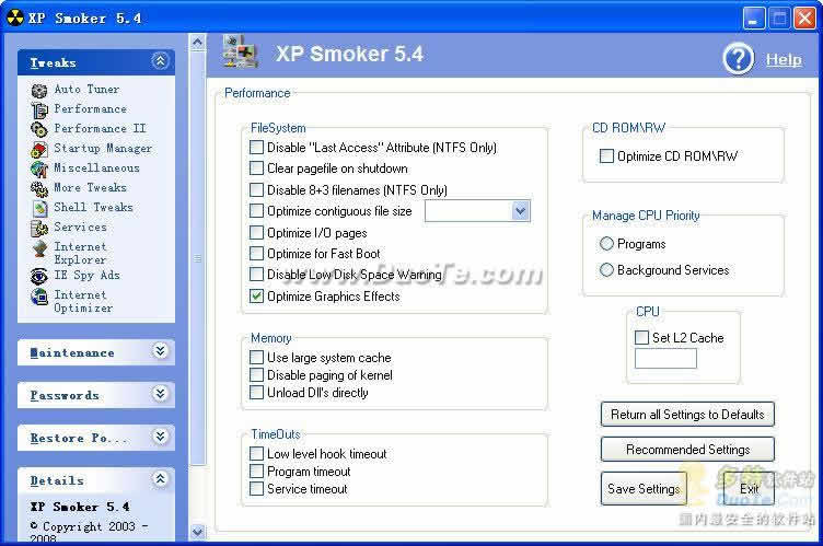WareSoft XP Smoker