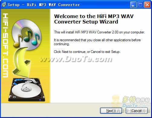 HiFi MP3 WAV Converter