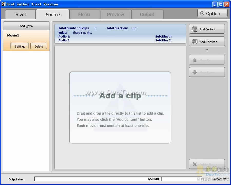 Divx Author