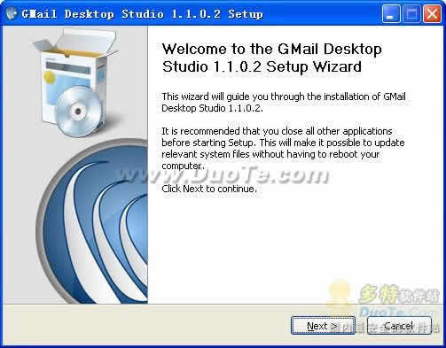 GMail Desktop Studio