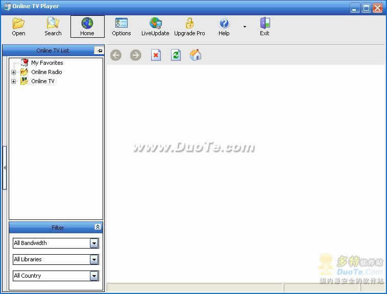 Online TV Player