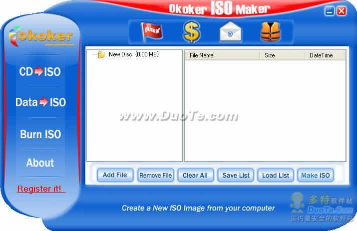 Okoker ISO Maker