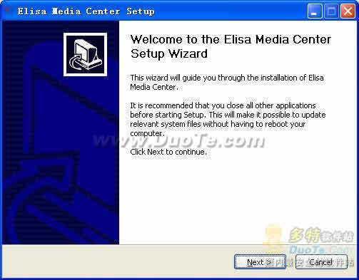 Elisa Media Center