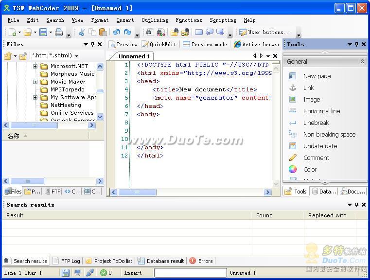 TSW WebCoder 2009