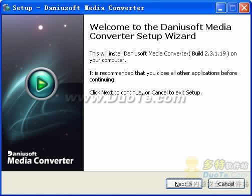 Daniusoft Media Converter