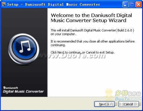 Daniusoft Digital Music Converter