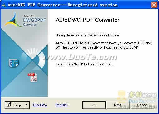 AutoDWG PDF Converter