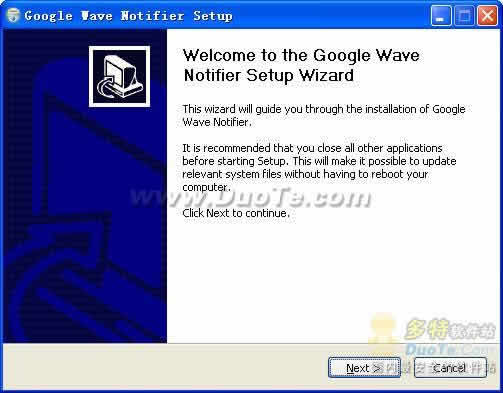 Google Wave Notifier