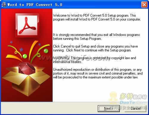 Word to PDF Convert