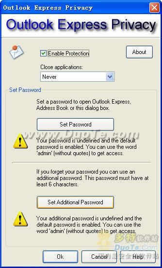 Outlook Express Privacy