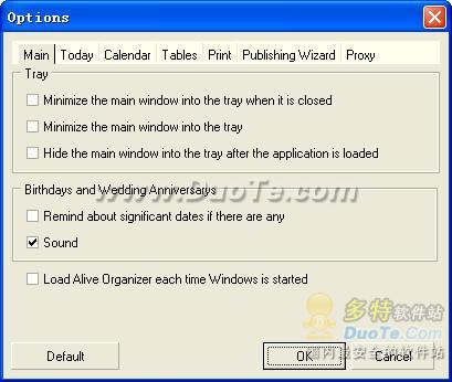 Alive Organizer