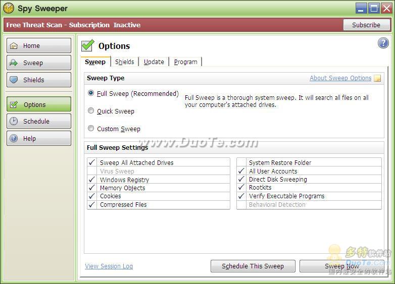Webroot Spy Sweeper
