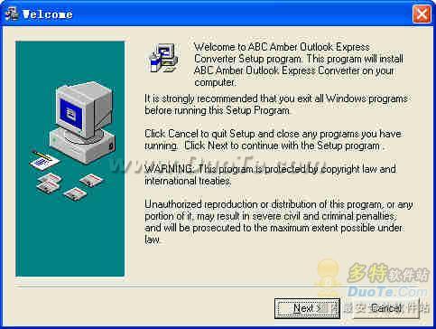 ABC Amber Outlook Express Converter