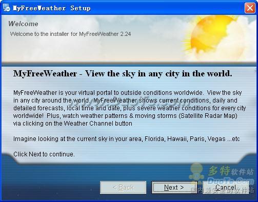 MyFreeWeather