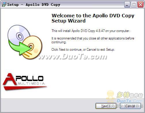 Apollo DVD Copy