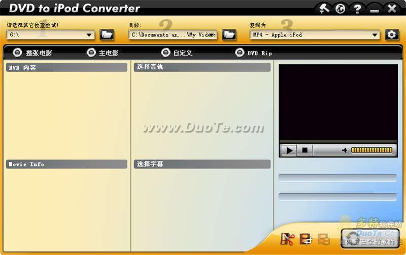 DVD to iPod Converter