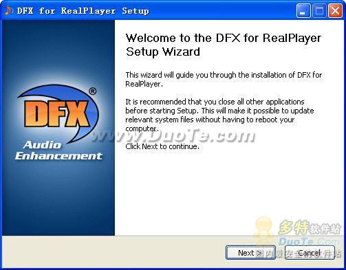 DFX For RealPlayer V9.303