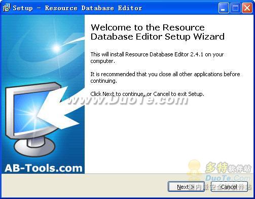 Resource Database Editor