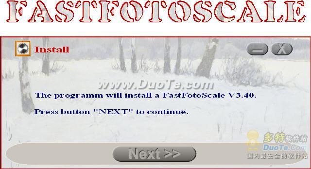 FastFotoScale
