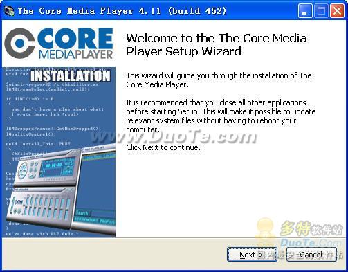 The Core Media Player