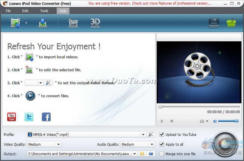 Leawo Free iPod Converter
