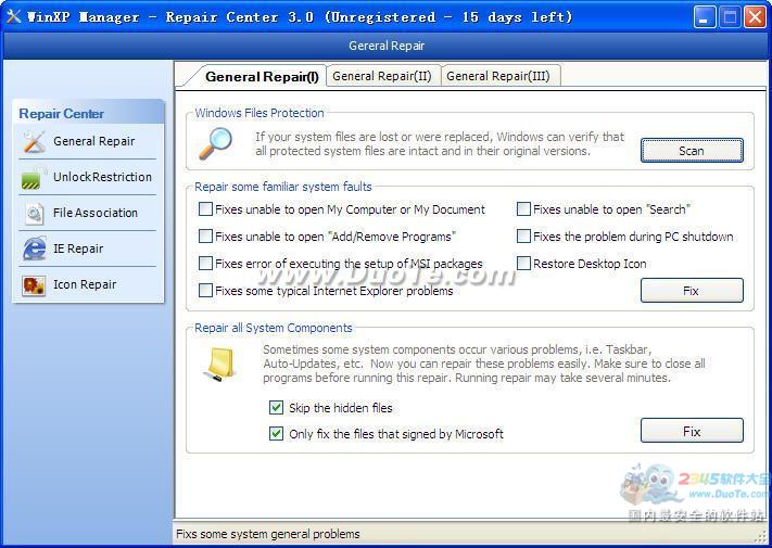 WinXP Manager