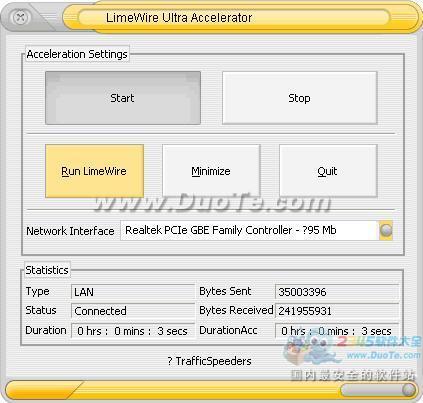 LimeWire Ultra Accelerator