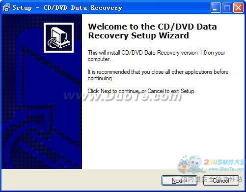 CD DVD Data Recovery